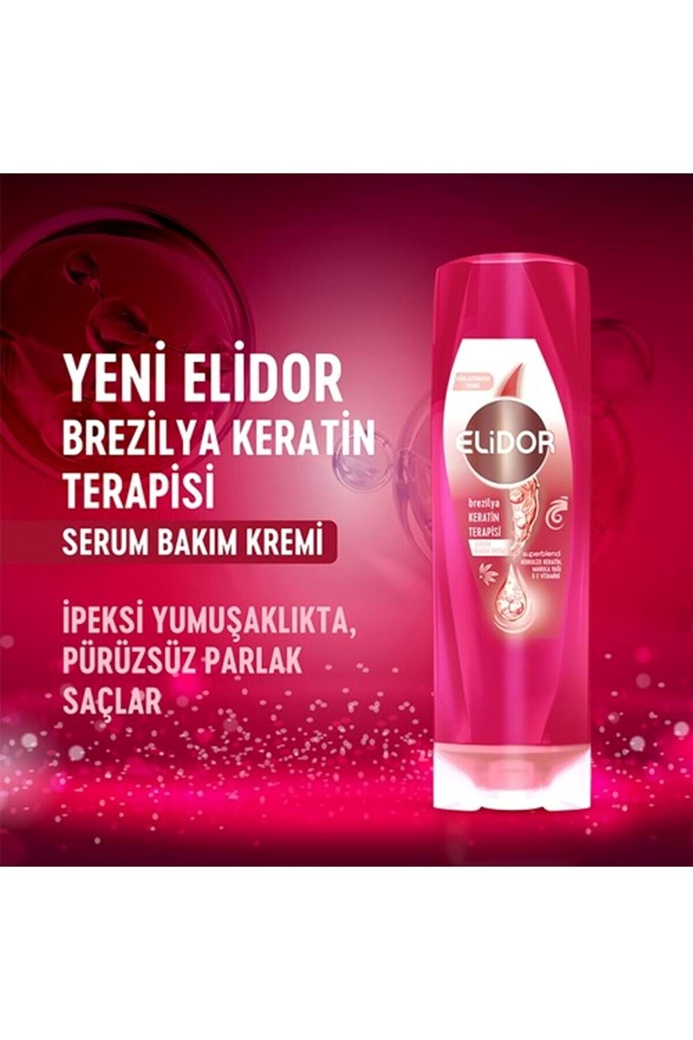 Elidor Saç Bakım Kremi Brezilya Keratin Terapisi 350 Ml