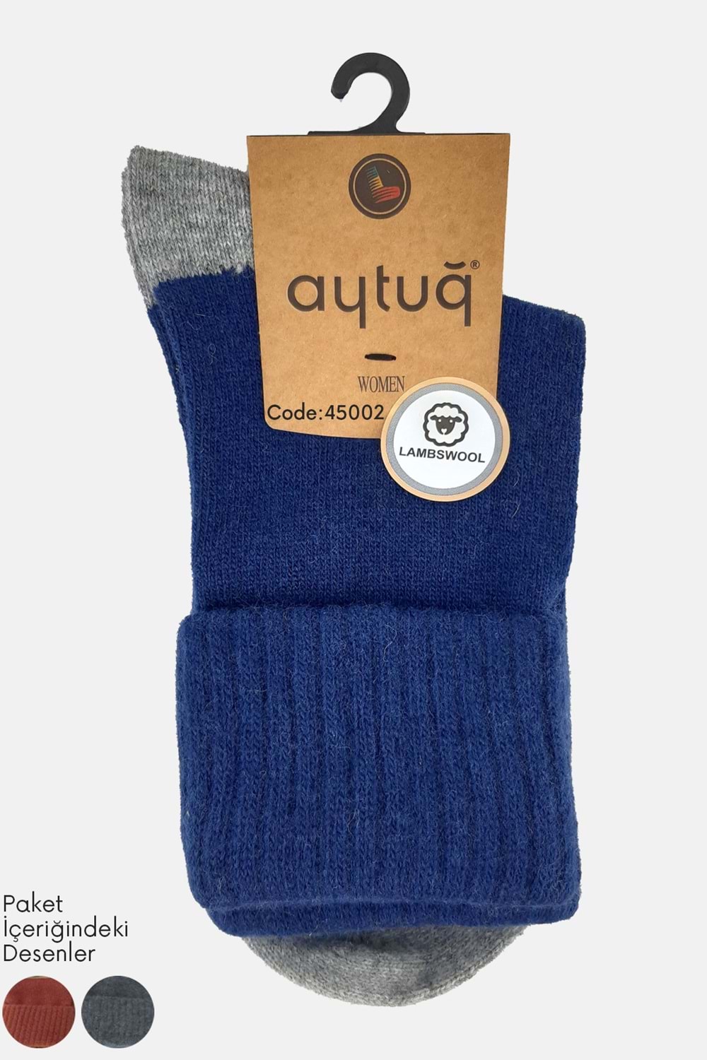 Aytuğ Kadın Soket Çorap Lambswool