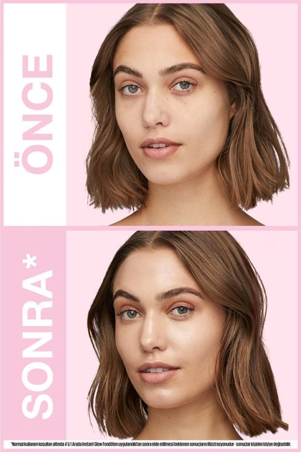 Maybelline New York Instant Perfector Glow 4 Etki 1 Arada Fondöten- 01 Light