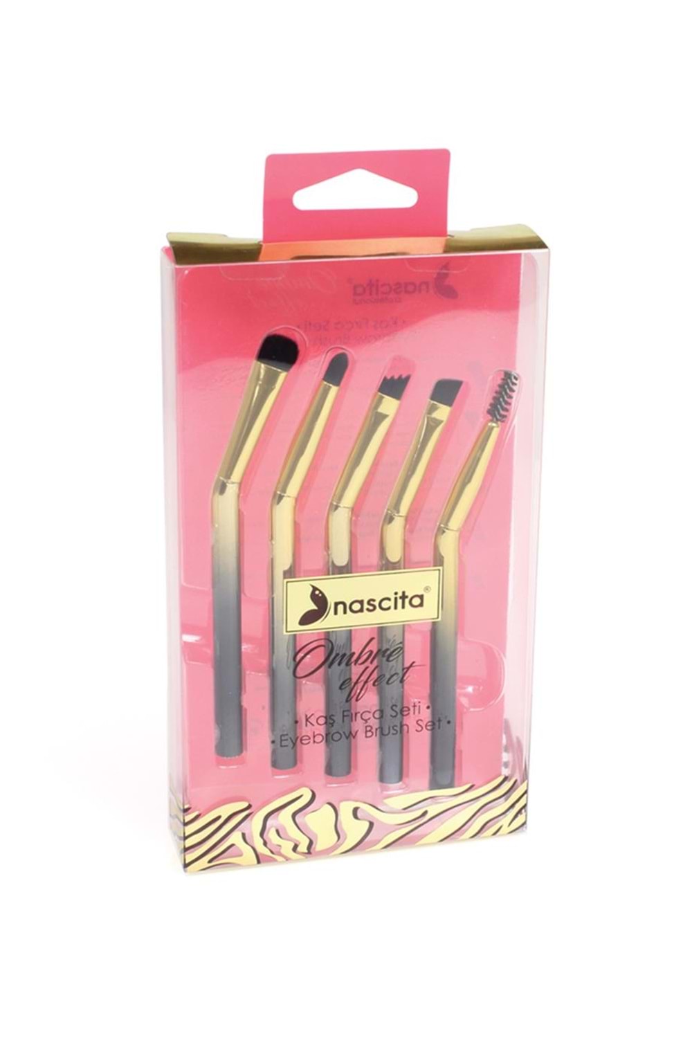 Nascita Ombre Serisi 5'li Kaş Fırça Seti - 24