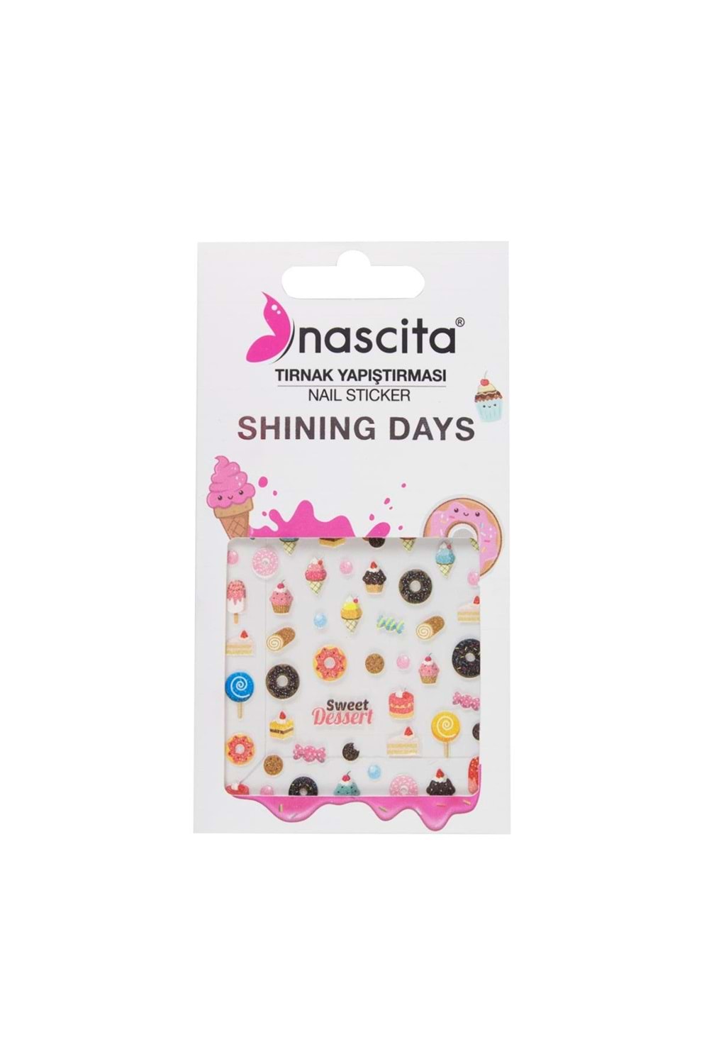 Nascita Sweet Desert Tırnak Stickerı - 25