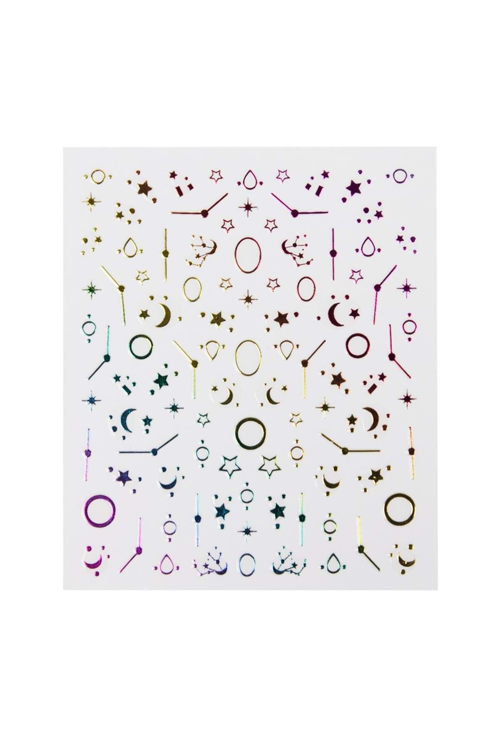 Nascita Galaxy Tırnak Sticker - 04