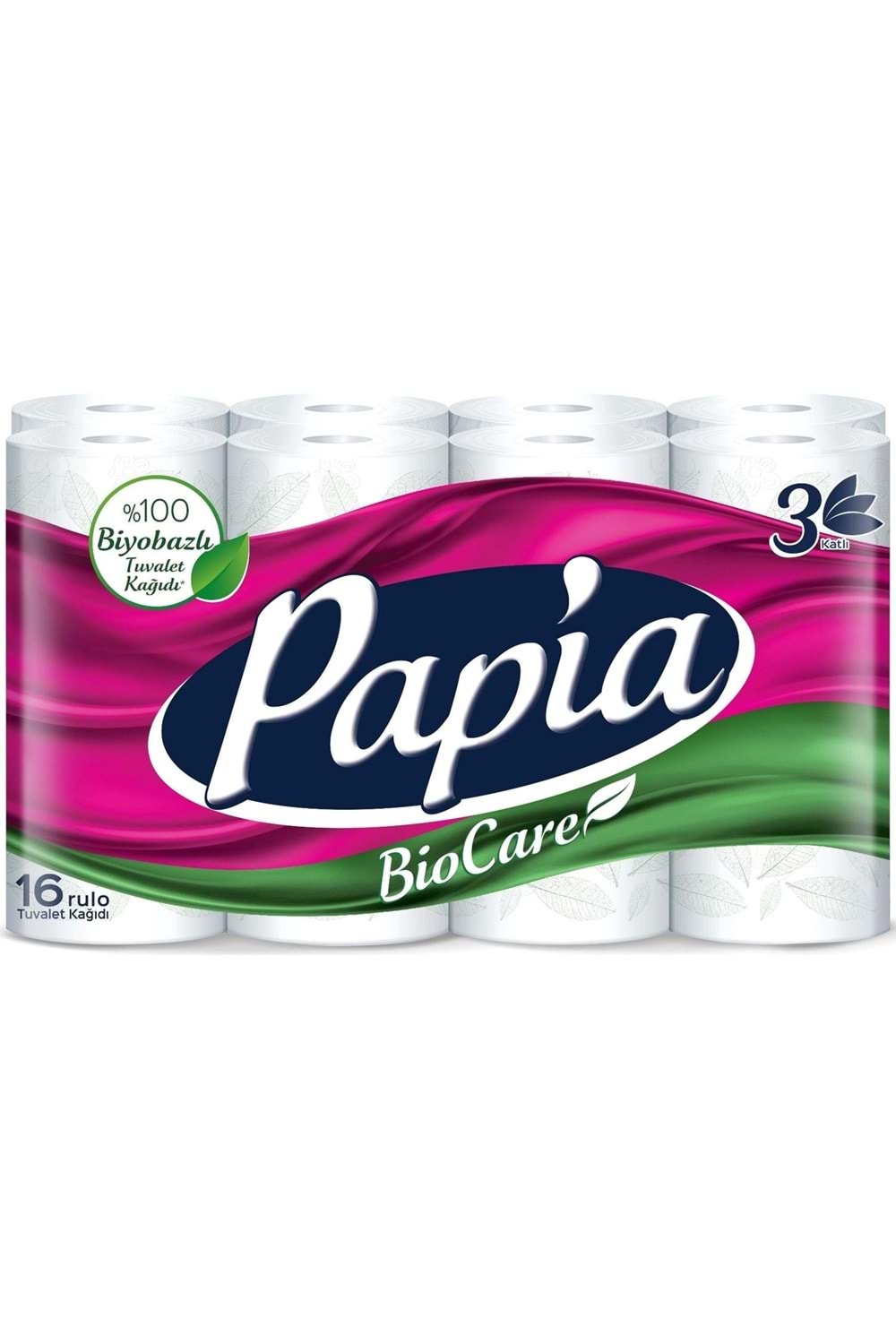 Papia Tuvalet Kağıdı (3 Katlı) 16 Lı Pk Bio Care