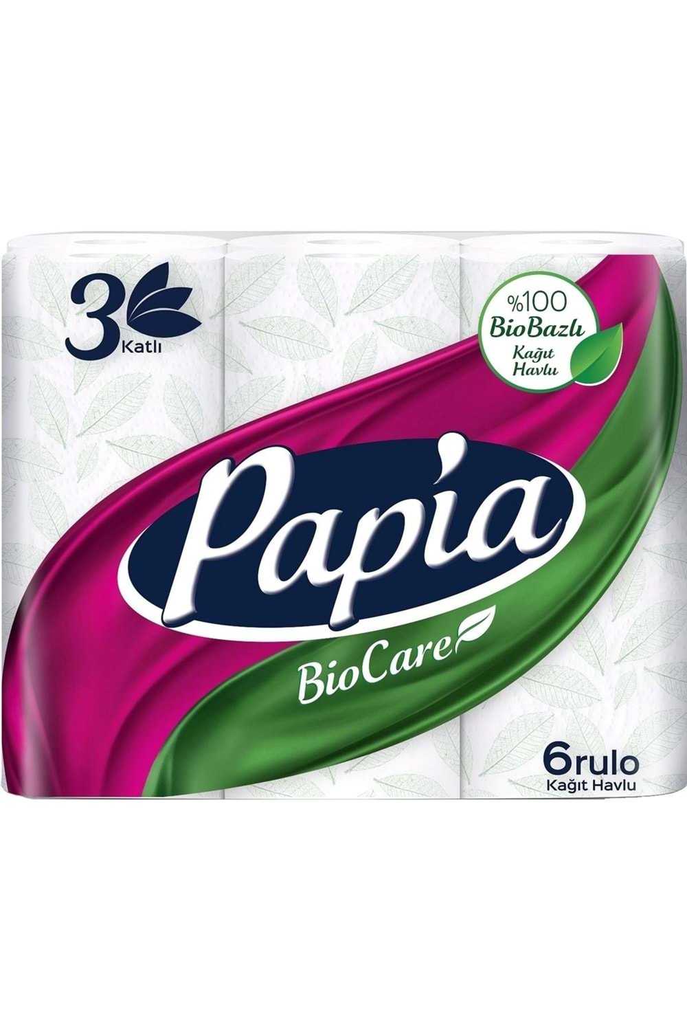 Papia Kağıt Havlu (3 Katlı) 6 Lı Pk Bio Care