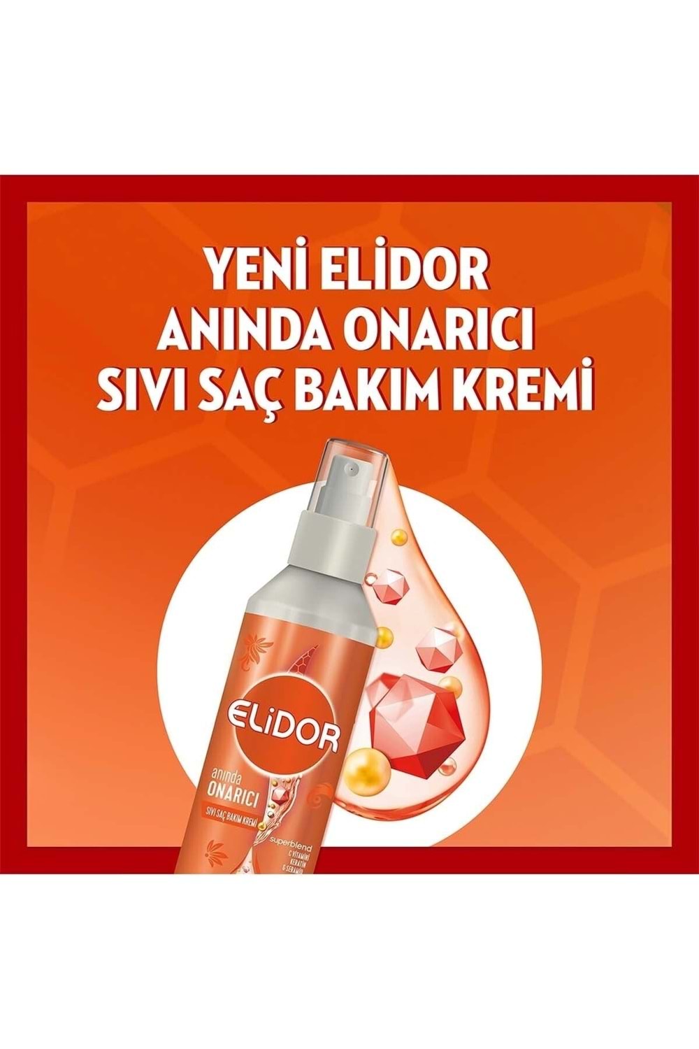 Elidor Superblend Sıvı Saç Bakım Kremi Anında Onarıcı Kırılma Karşıtı Yoğun Besleyici 200 Ml