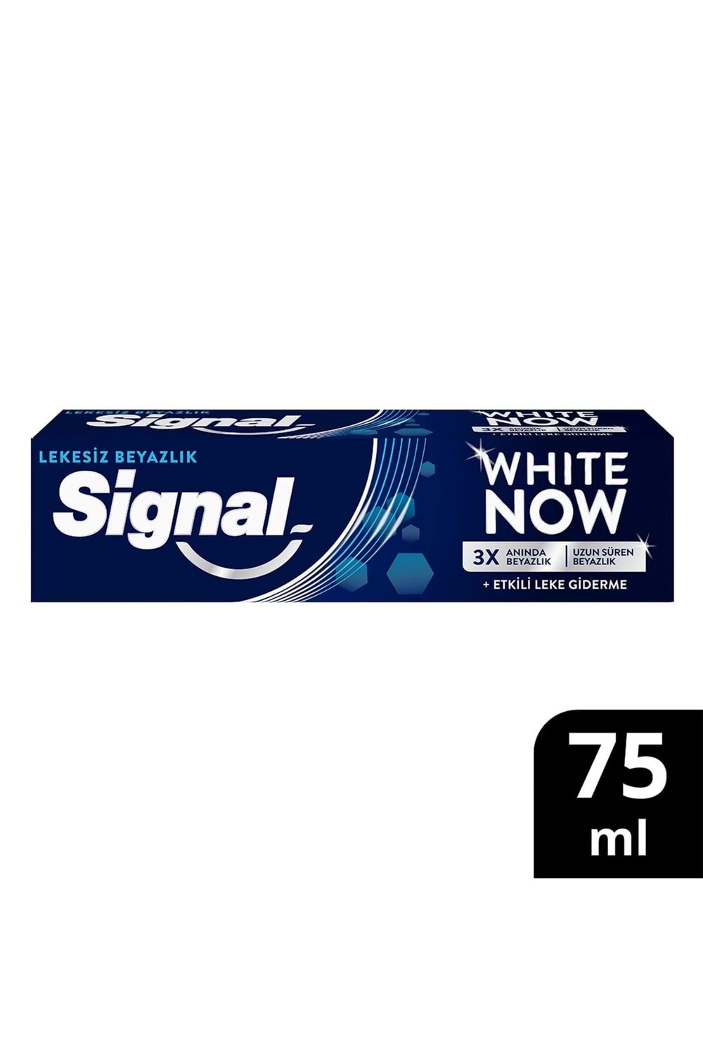 Signal White Now Leke Karşıtı Kahve Ve Sigara Içenler Için Beyazlatıcı Diş Macunu 75 ml