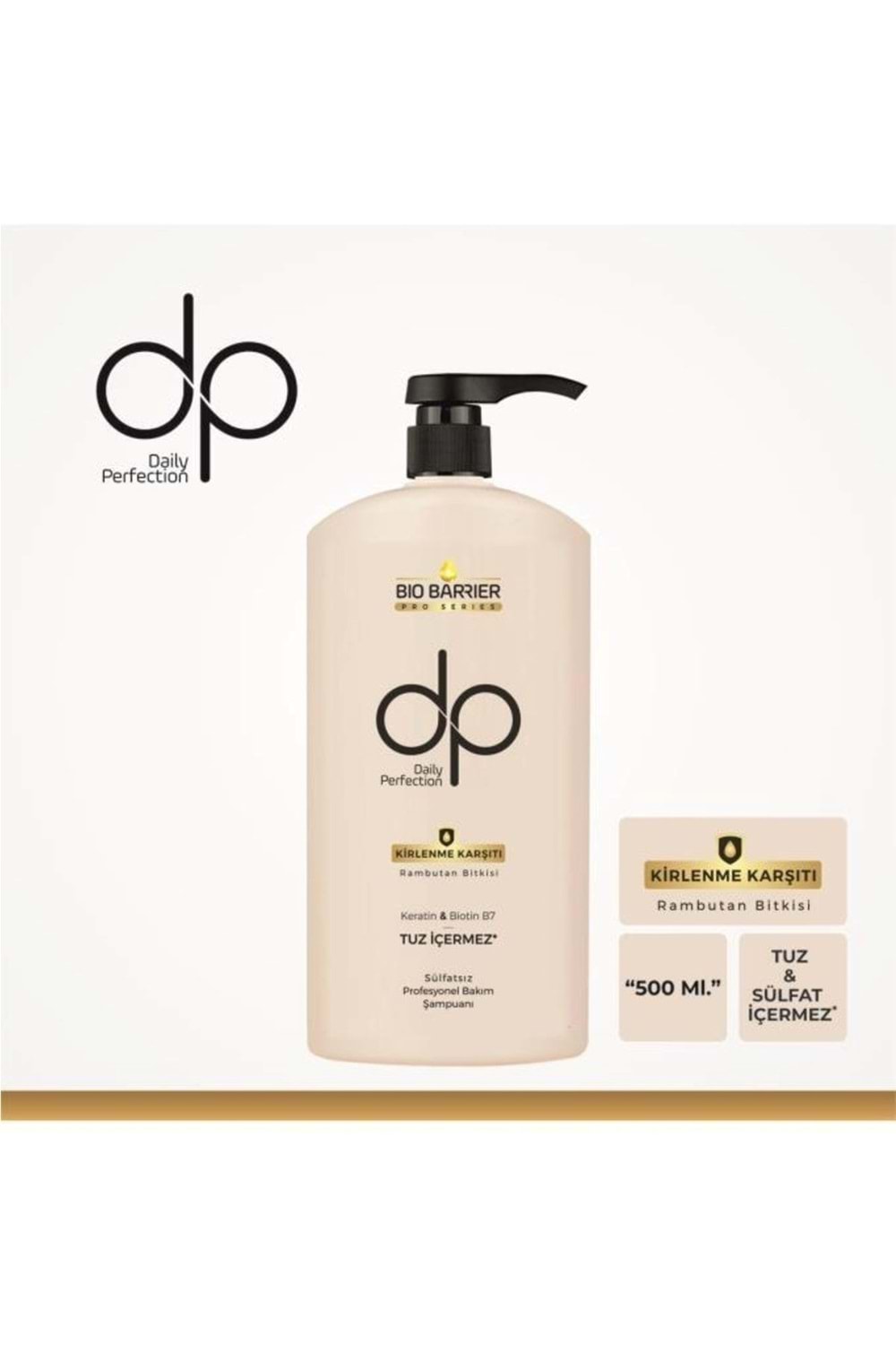 Dp Bio Barrier Kirlenme Karşıtı Şampuan 500 Ml
