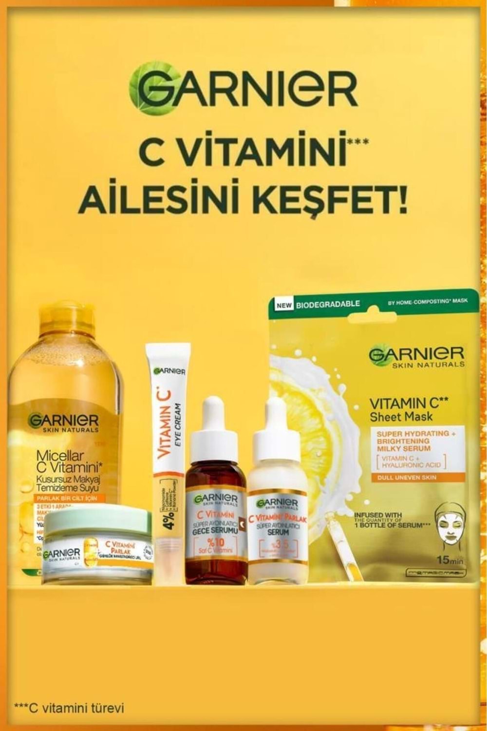 Garnier C Vitamini Süper Aydınlatıcı Gece Serumu 30 Ml