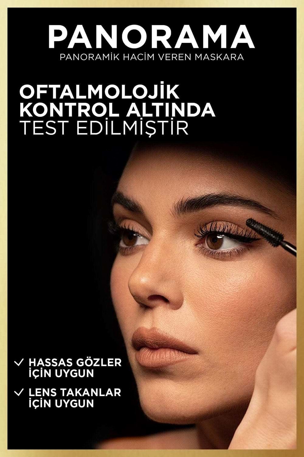 Loreal Paris Panorama Hacim Veren Maskara Kahverengi