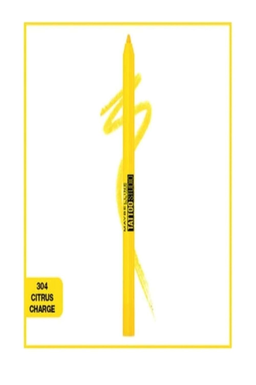 Maybelline New York Tattoo Liner Jel Göz Kalemi Citrus Charge TATTO LİNER