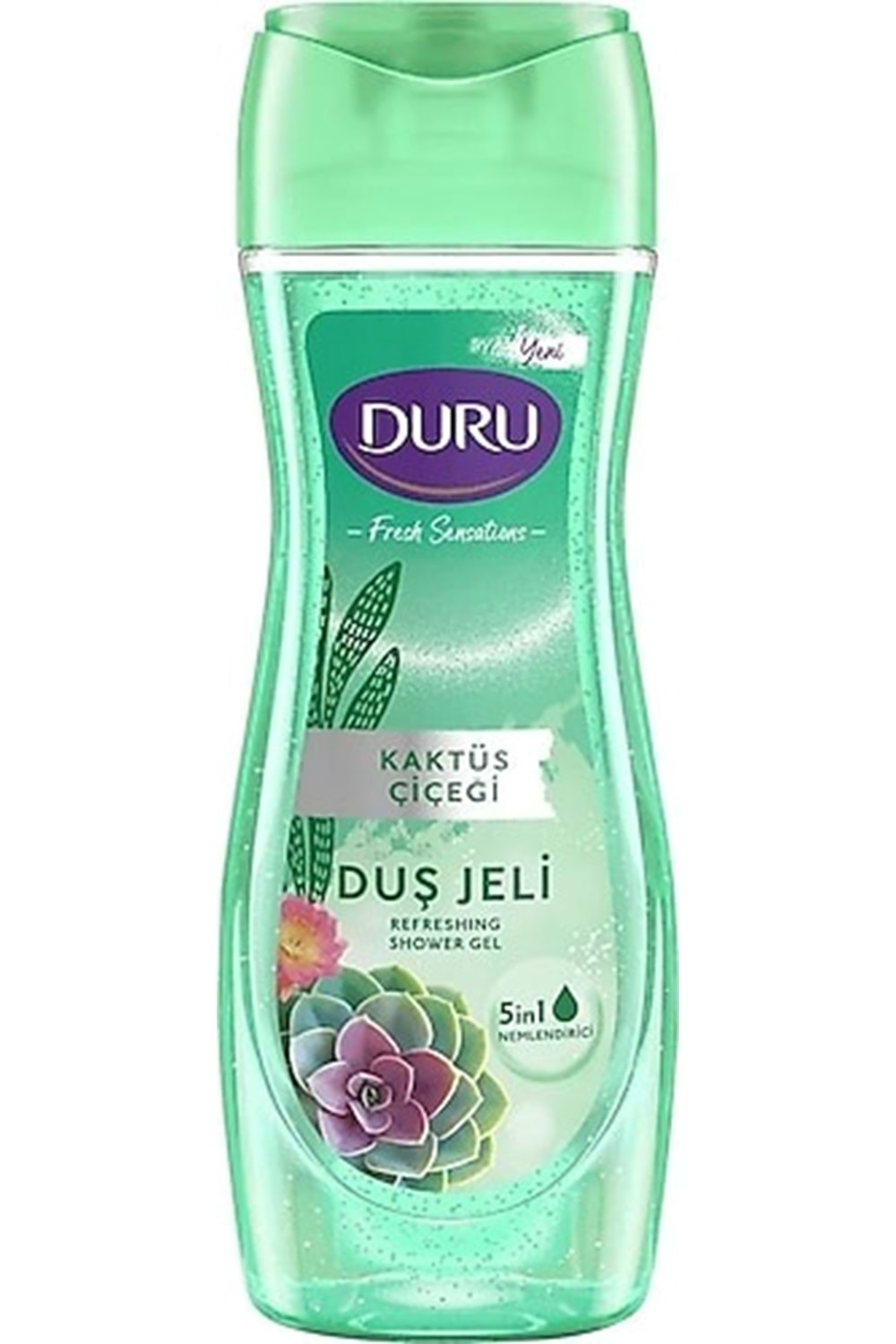 Duru Fresh Sensations Kaktüs Çiçeği 5 in 1 Nemlendiricili Duş Jeli 450 ml.