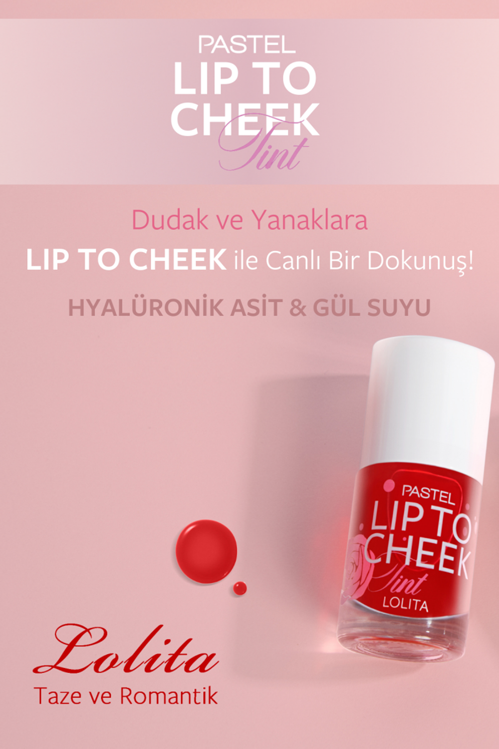 Pastel Lip To Cheek Tint 02 - Lolita