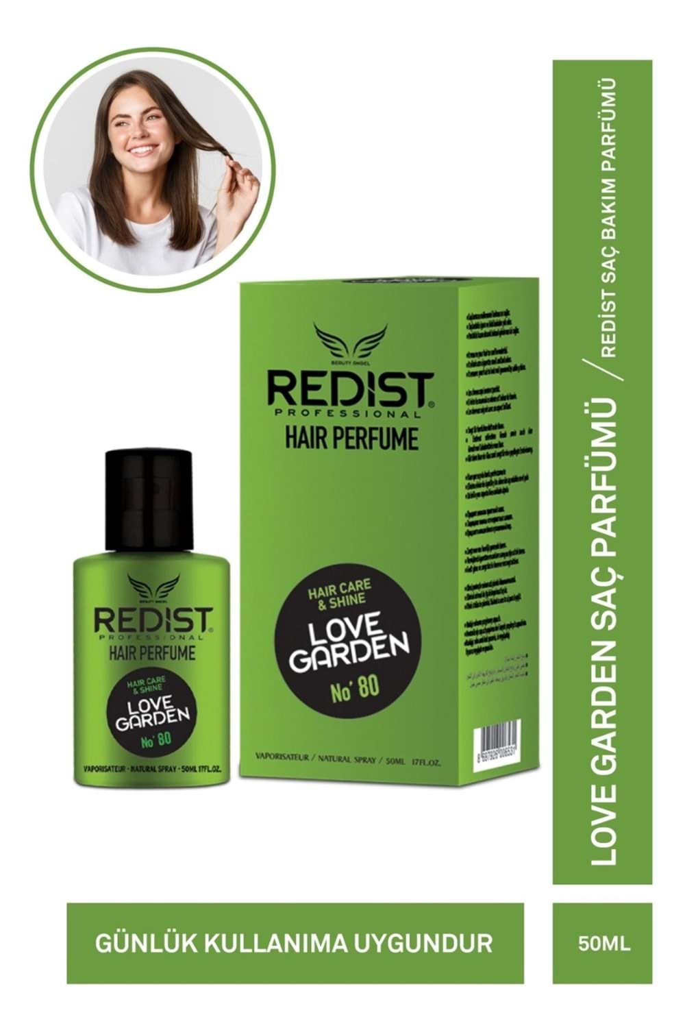 Redist Saç Parfümü Love Garden No:80 50 ml