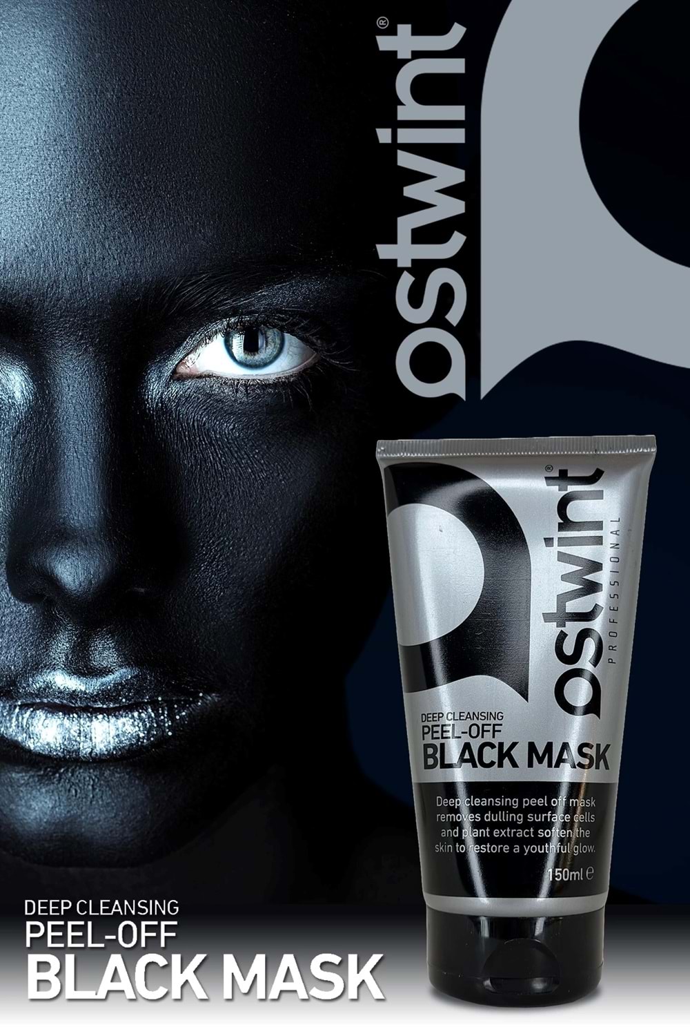 Ostwint Soyulabilir Siyah Maske 150 ml