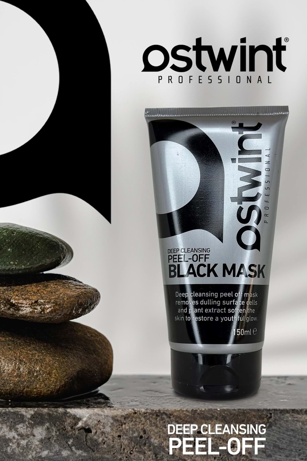 Ostwint Soyulabilir Siyah Maske 150 ml