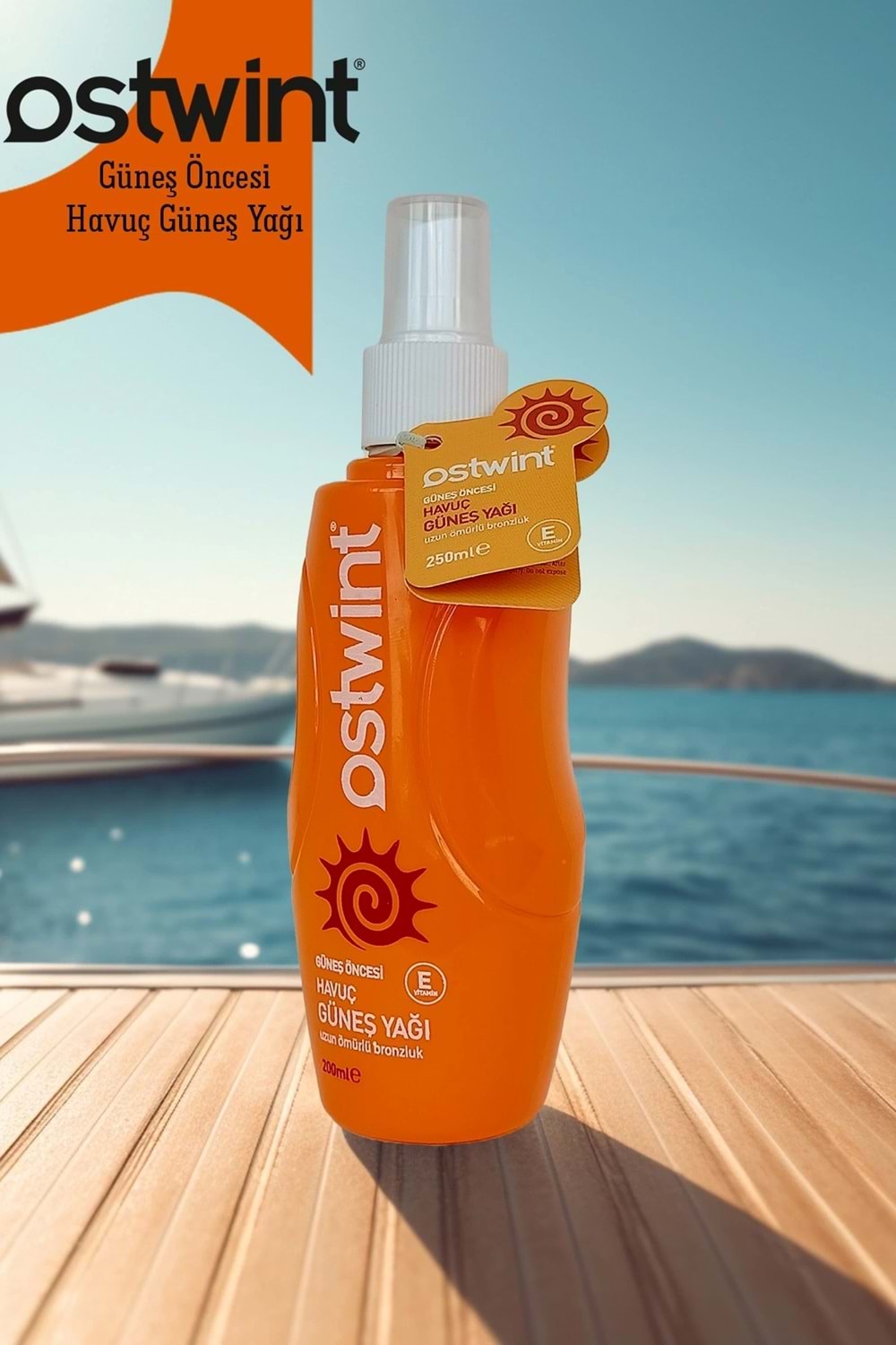 Ostwint Güneş Öncesi Havuç Güneş Yağı 200 ml