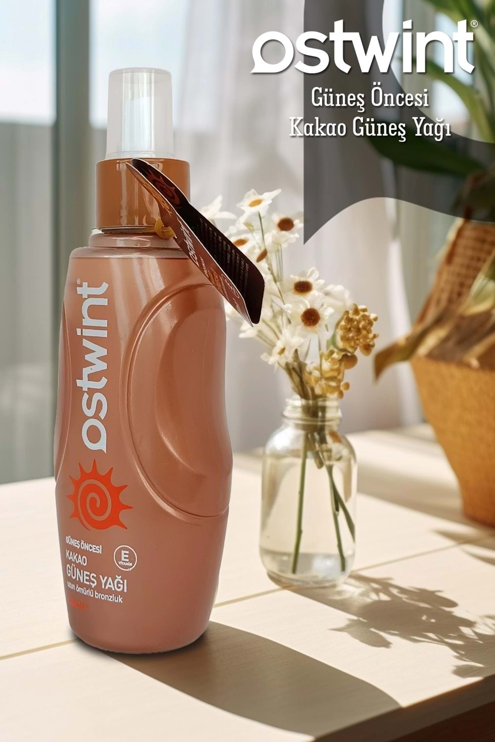 Ostwint Güneş Öncesi Kakao Güneş Yağı 200 ml