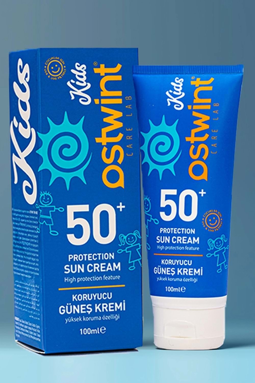 Ostwint Çocuk Güneş Kremi 50 + Faktör 100ml