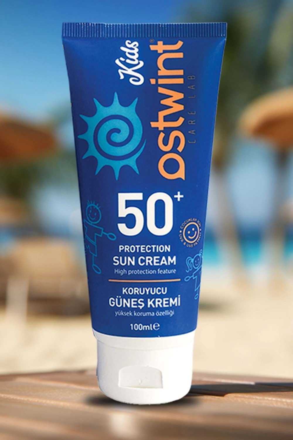 Ostwint Çocuk Güneş Kremi 50 + Faktör 100ml
