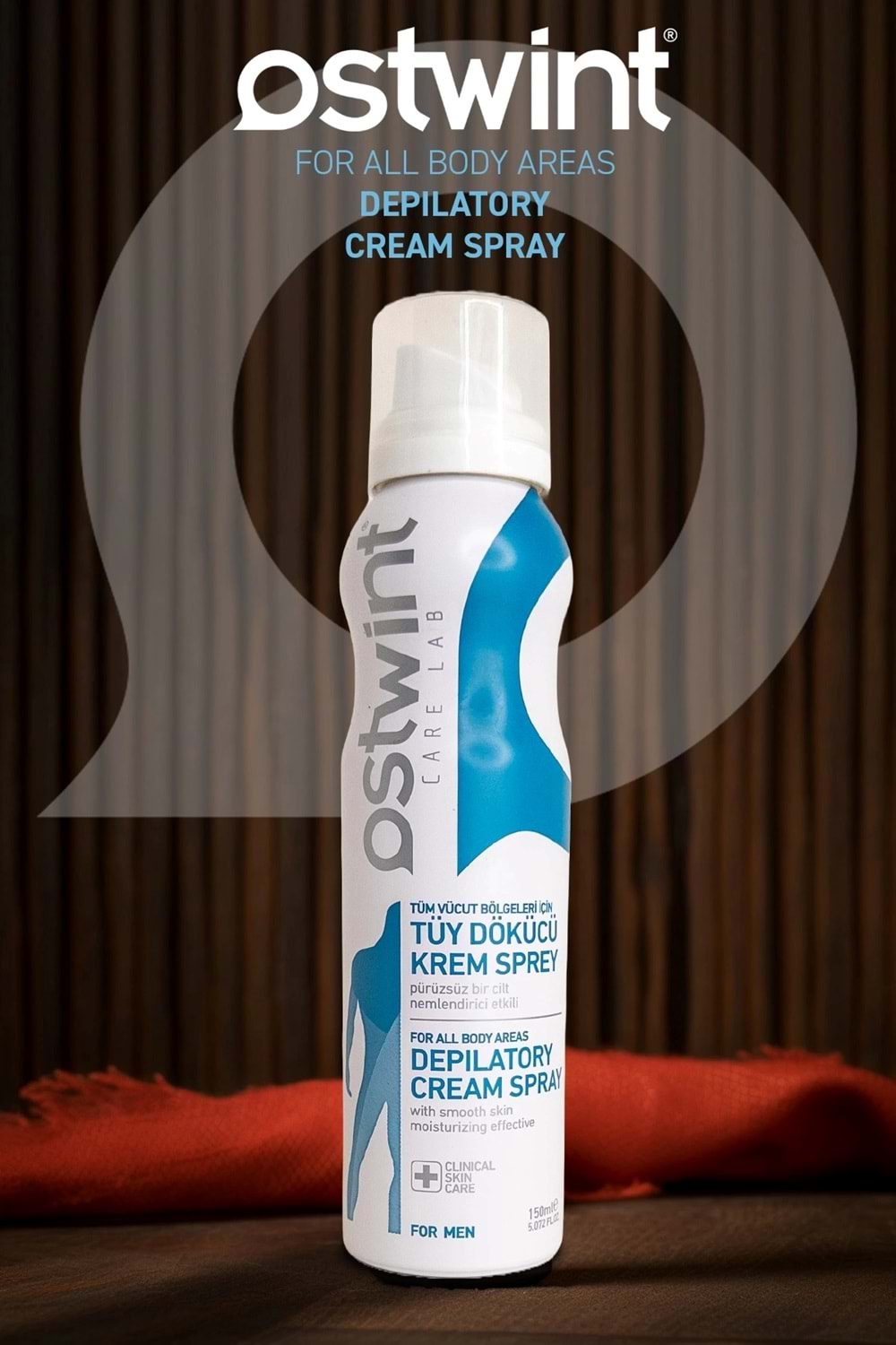 Ostwint Tüy Dökücü Kremi Sprey Erkek 150 ml