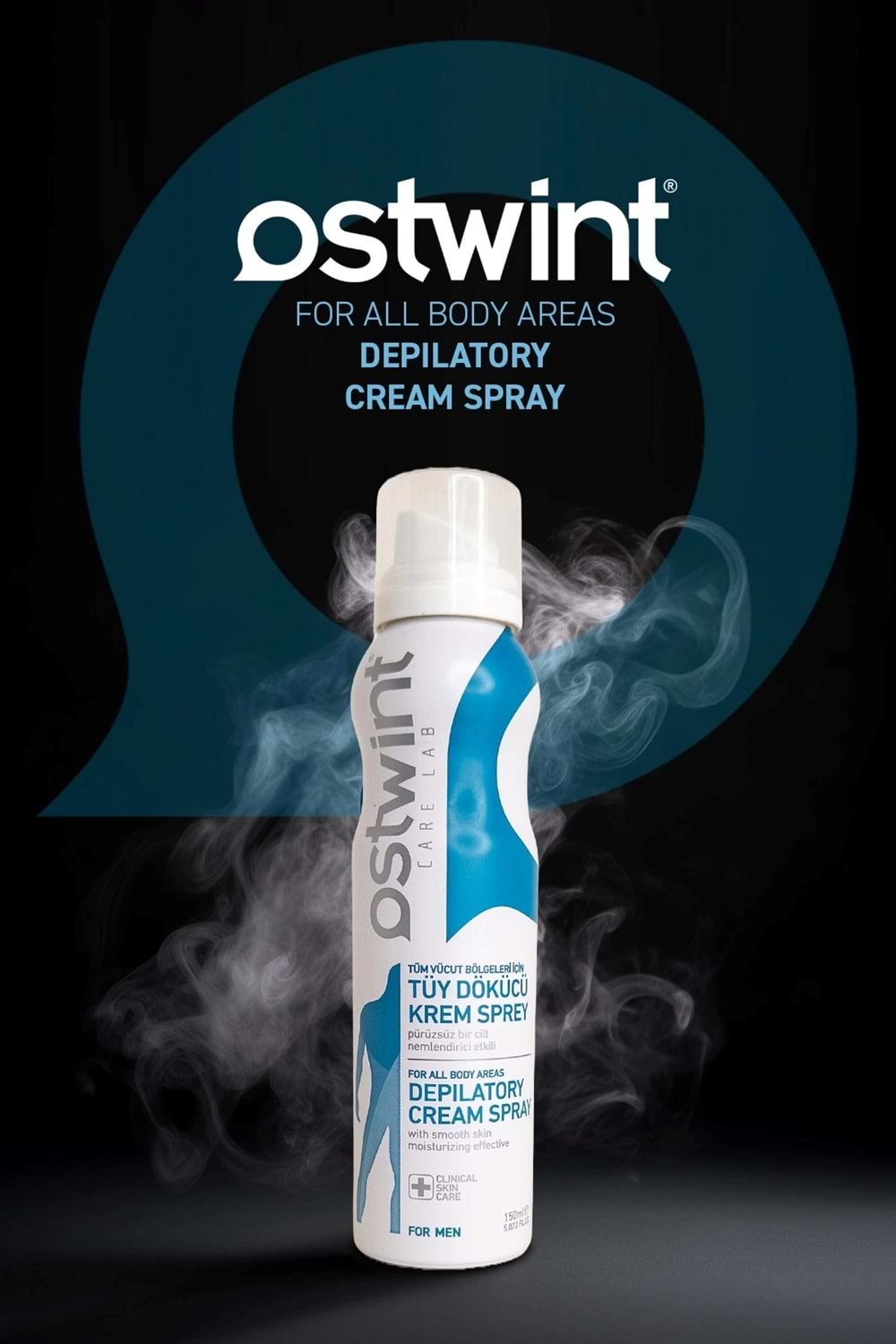 Ostwint Tüy Dökücü Kremi Sprey Erkek 150 ml