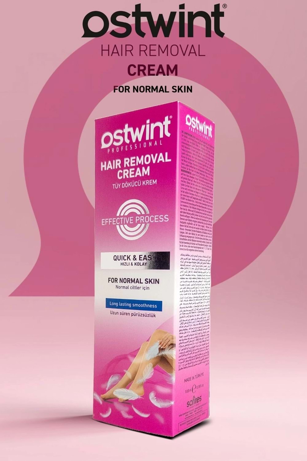 Ostwint Normal Ciltler için Tüy Dökücü Krem 100 ml Kadın