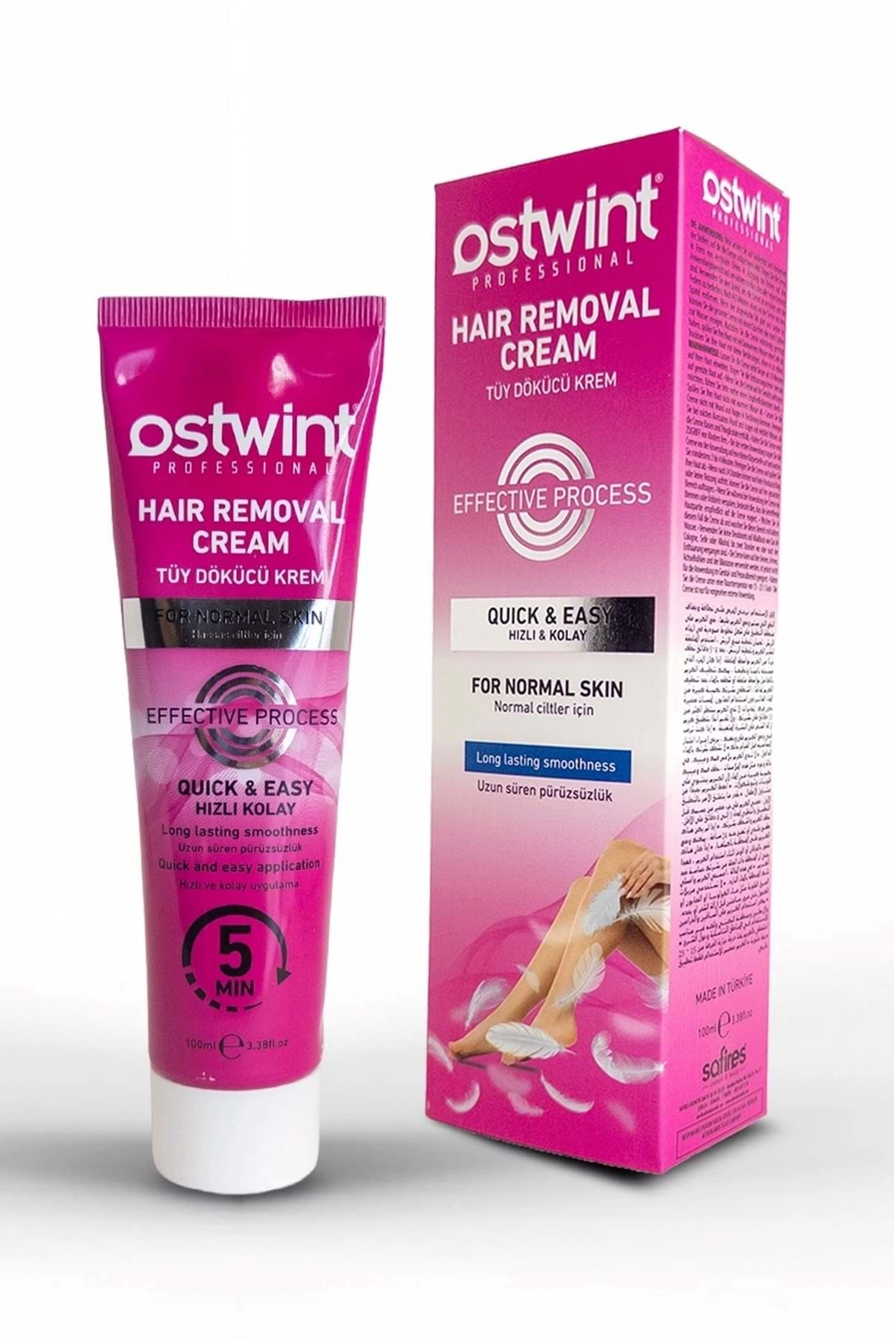 Ostwint Normal Ciltler için Tüy Dökücü Krem 100 ml Kadın