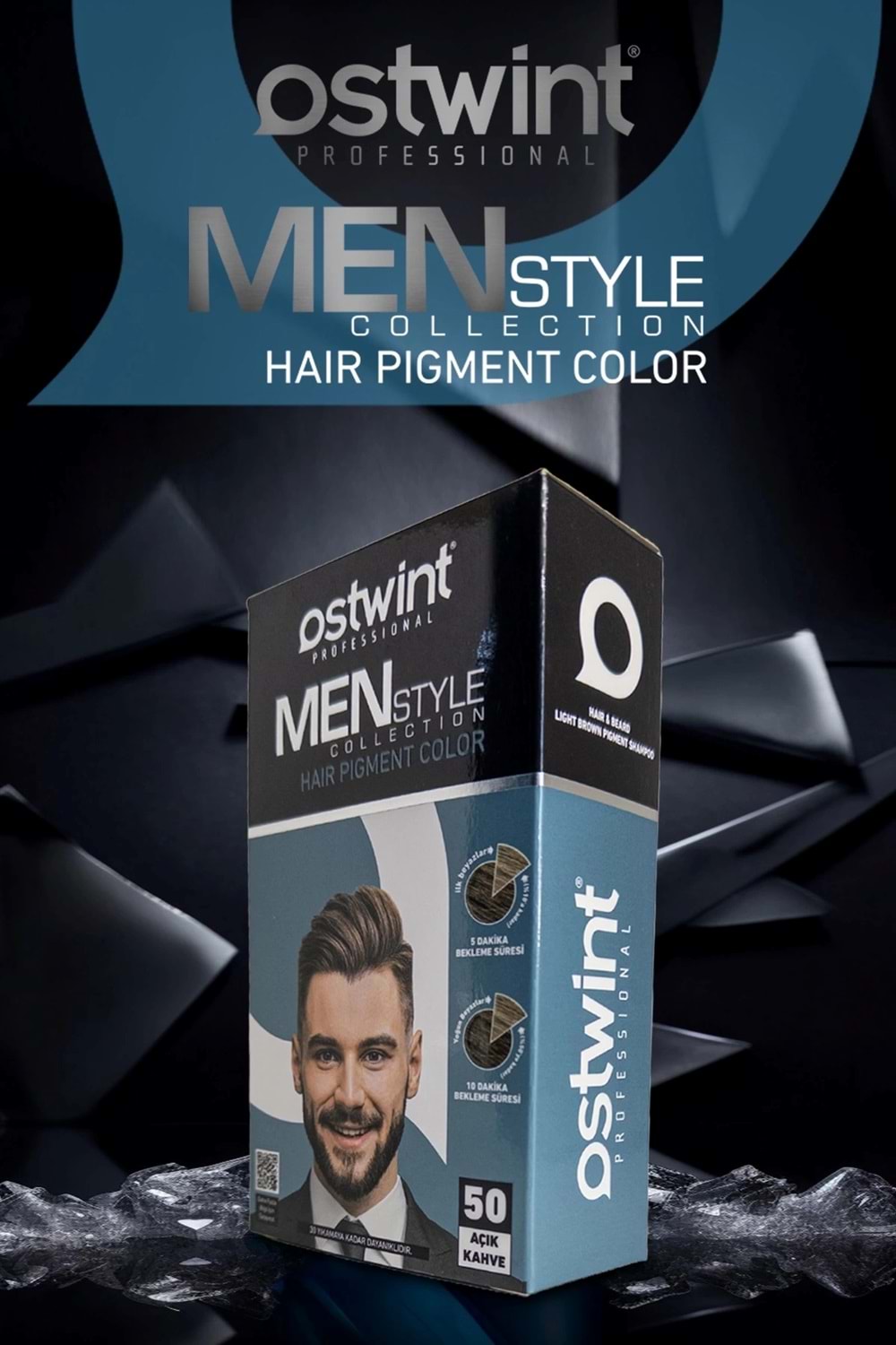 Ostwint Hair Pigment Color Shampoo No : 50 Açık Kahve