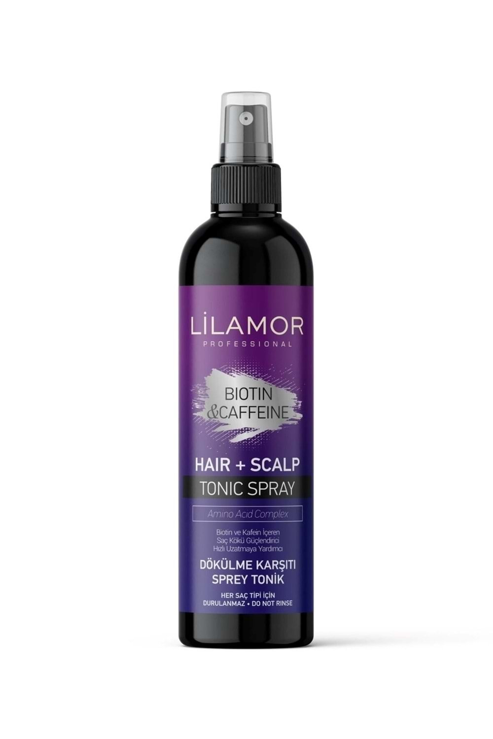 Lilamor Tonik Sprey Biotin & caffeine 250 ml