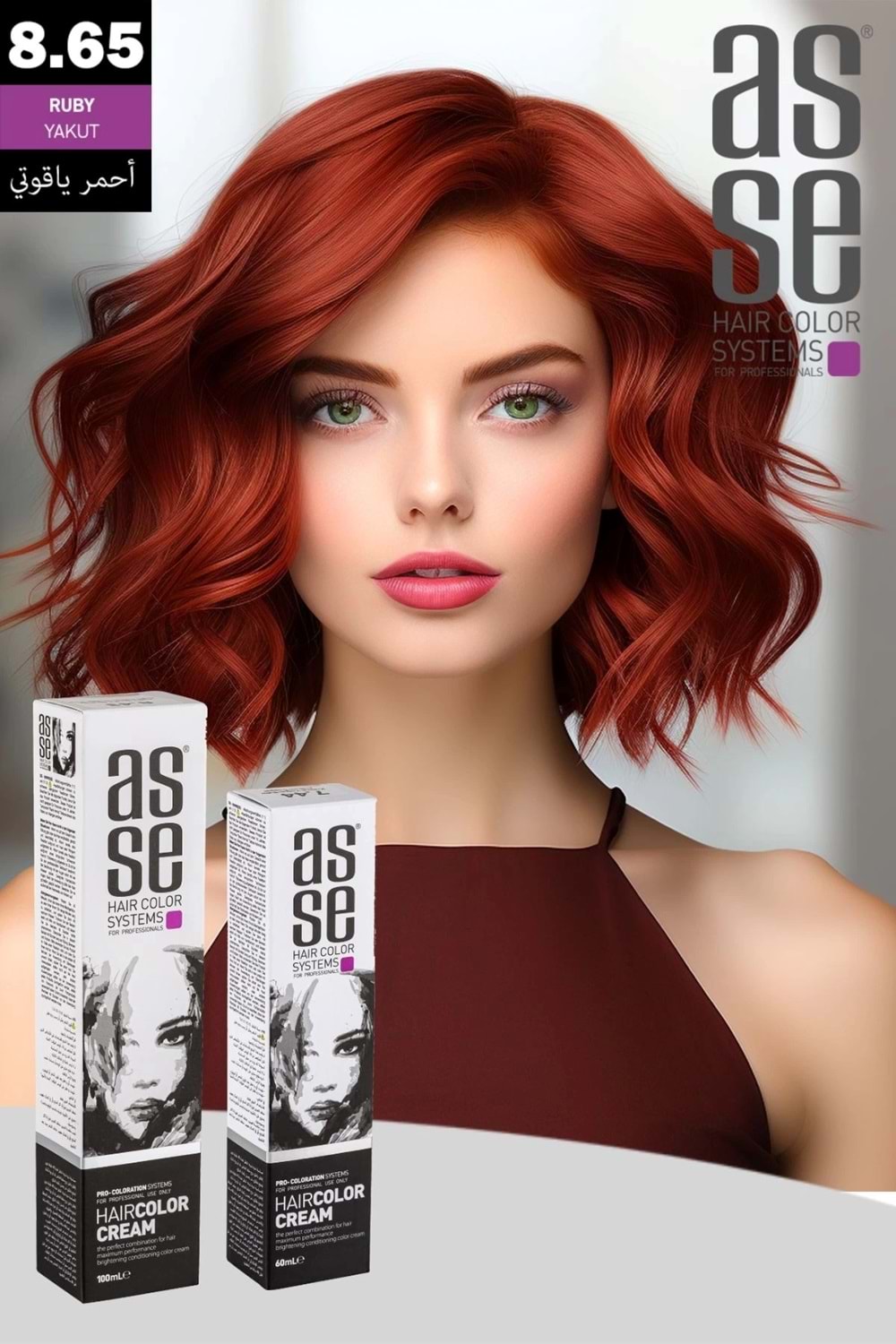 Asse 8.65 Yakut - 60ml Tüp Boya