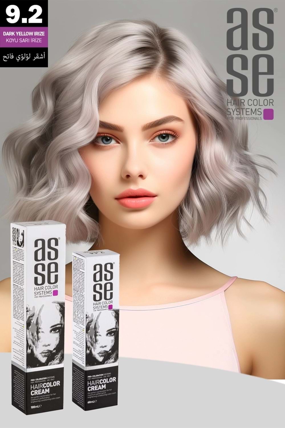 Asse 9.2 Koyu Sarı İrize - 60ml Tüp Boya