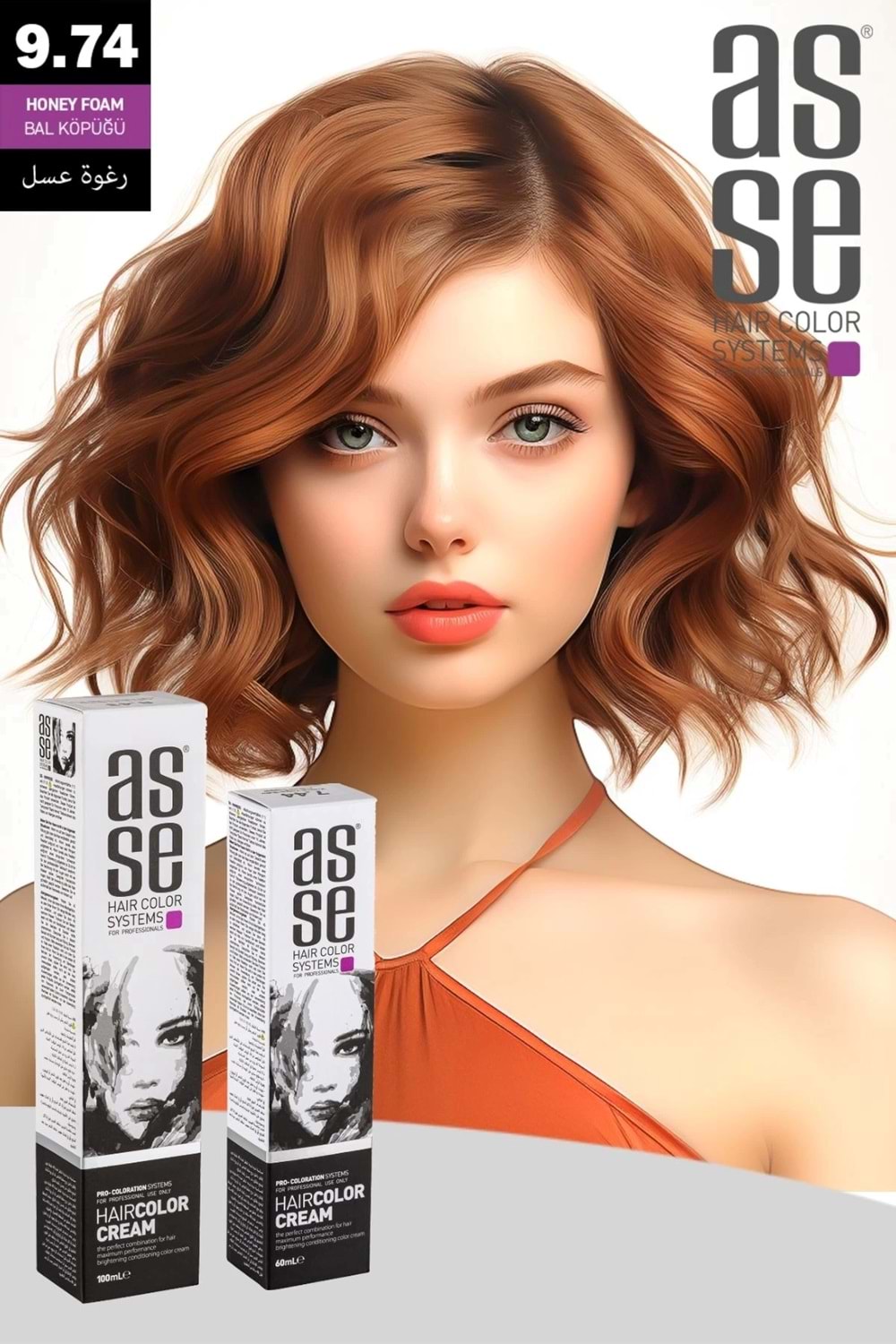 Asse 9.74 Bal Köpüğü - 60ml Tüp Boya