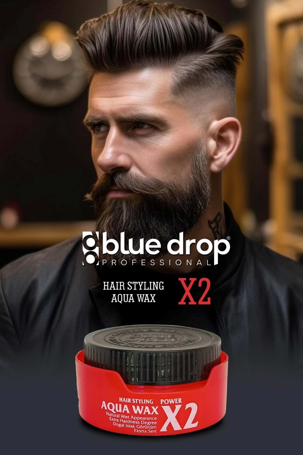 Ostwint Blue Drop Aqua Wax X2 (Kırmızı) 150 ml