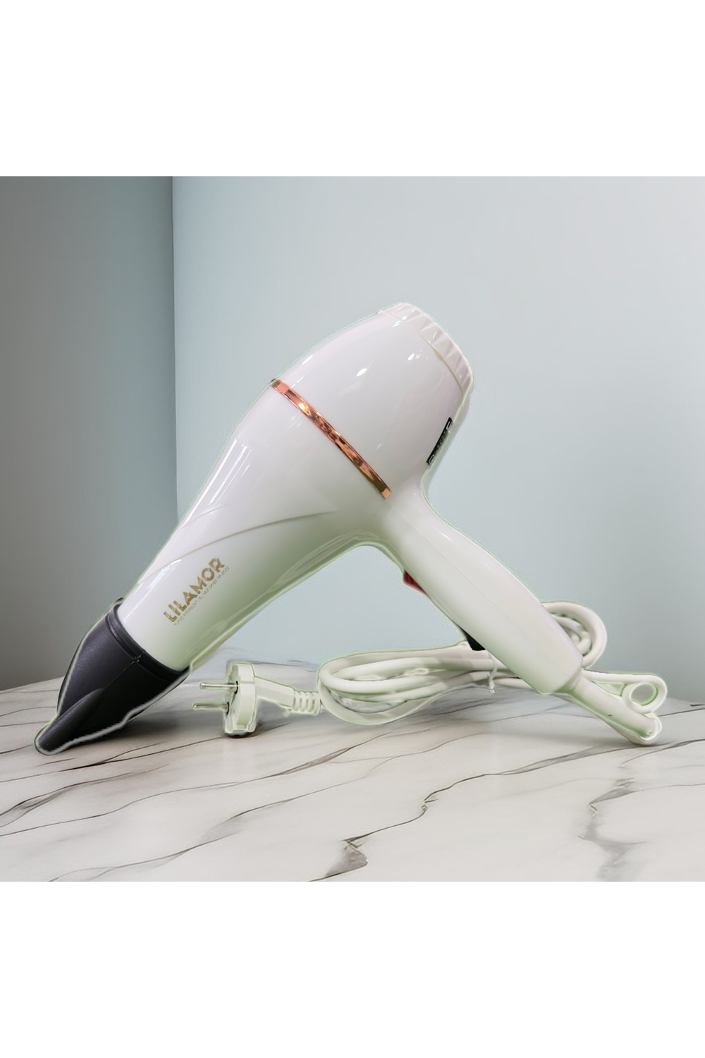 Lilamor Turbo Profesyonel Fön Makinesi Beyaz TR-2002 - Powered by POWERTECH