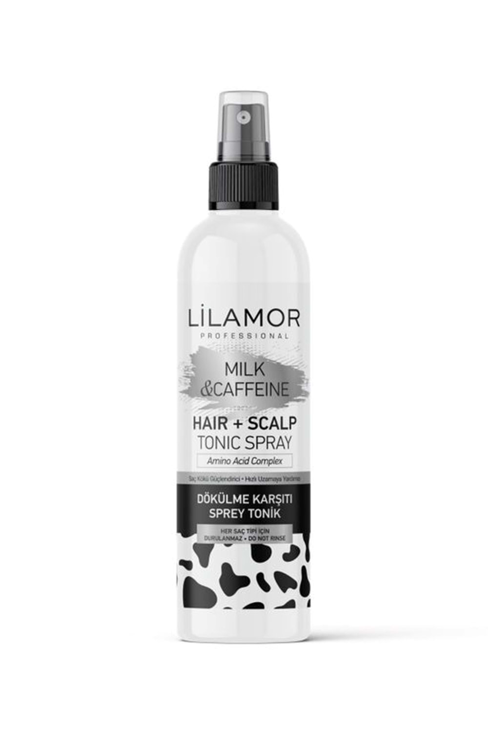 Lilamor Professional Milk & Kafein & Dökülme Karşıtı Saç Toniği-Hızlı Uzamaya yardımcı 250ml