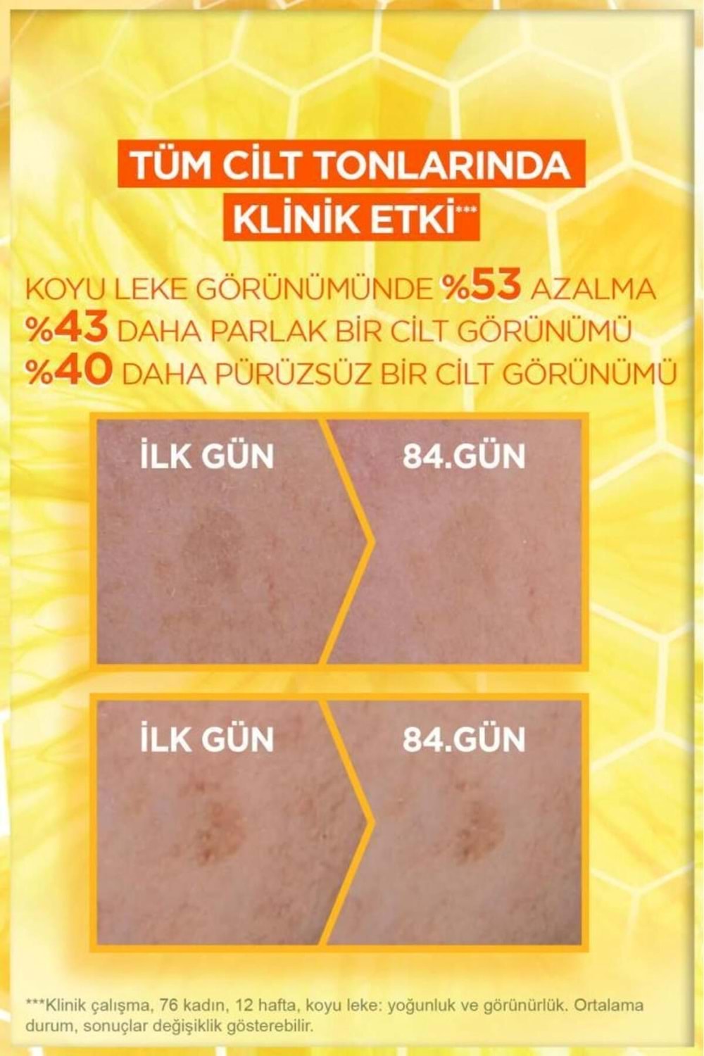 Garnier C Vitamini Parlak Günlük Uv Korumalı Güneş Yüz Kremi Spf50 Görünmez Doku 40ml