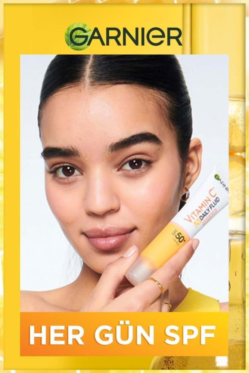 Garnier C Vitamini Parlak Günlük Uv Korumalı Güneş Yüz Kremi Spf50 Görünmez Doku 40ml