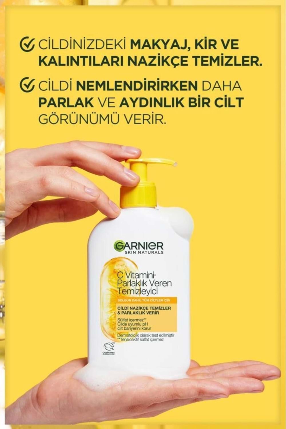 Garnier C Vitamini Parlaklık Veren Temizleyici 250 ML