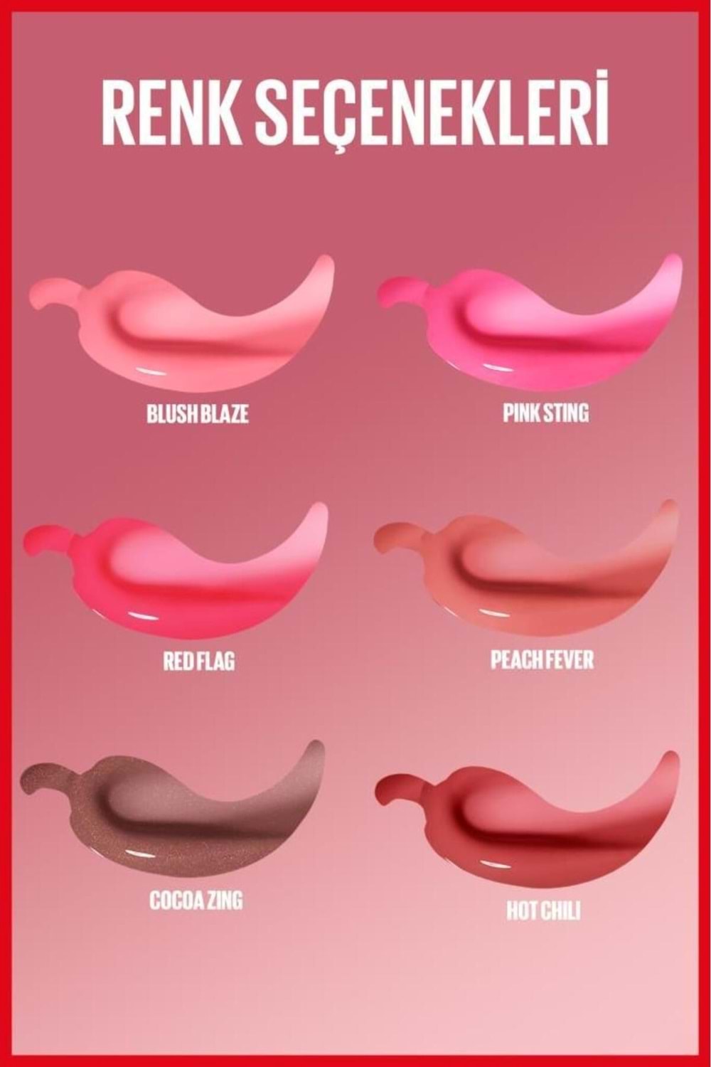 Maybelline New York Lifter Plump Dudak Parlatıcısı- 004 Red Flag