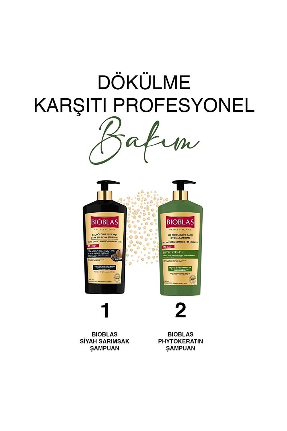 Bioblas Siyah Sarımsak Şampuanı 1000 Ml Saç Dökülmesine Karşı Yoğun Förmül