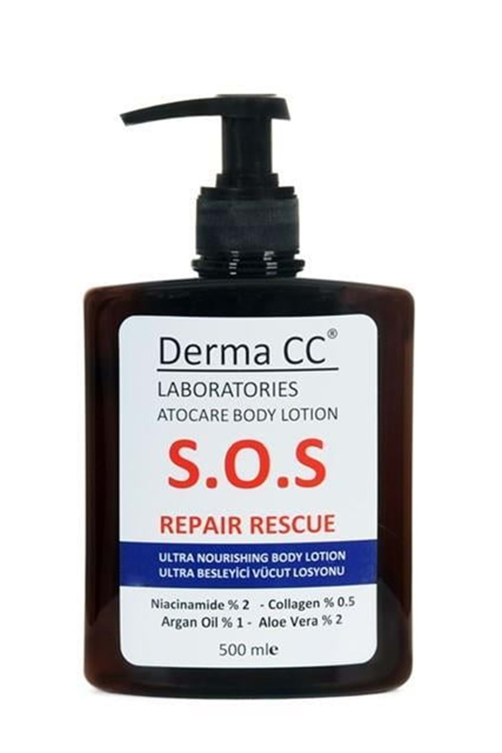 Derma CC Laboratories S.O.S Ultra Besleyici Vücut Losyonu 500 ml