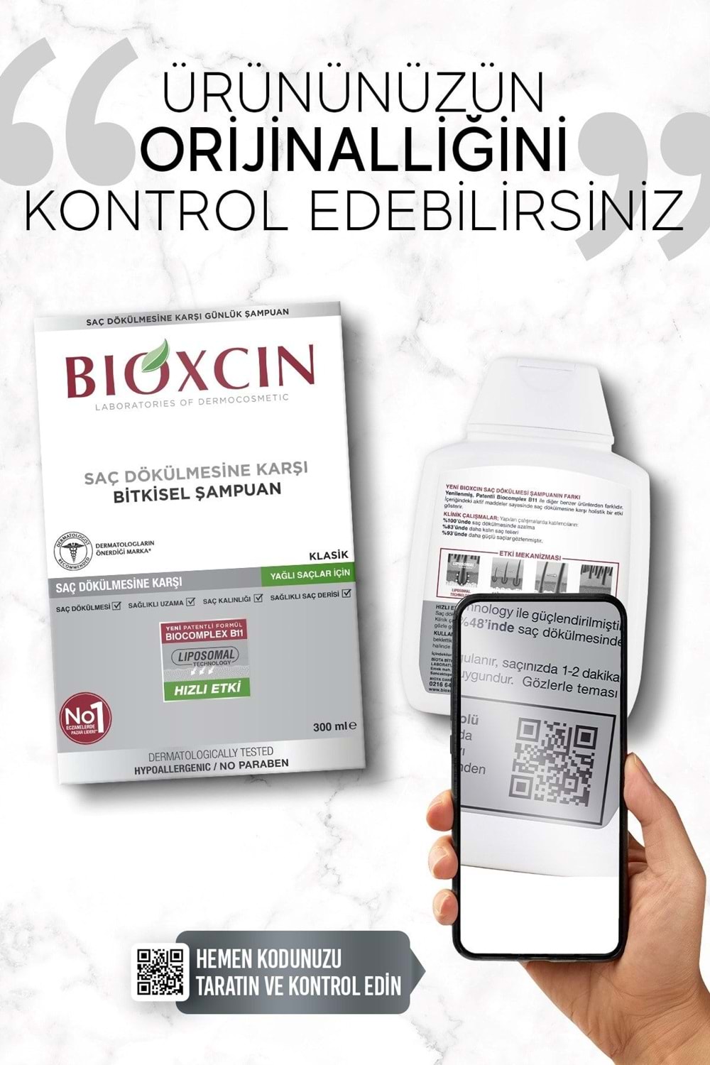 Bioxcin Genesis 3 Al 2 Öde Yağlı Saçlar Için Şampuan 3*300ml