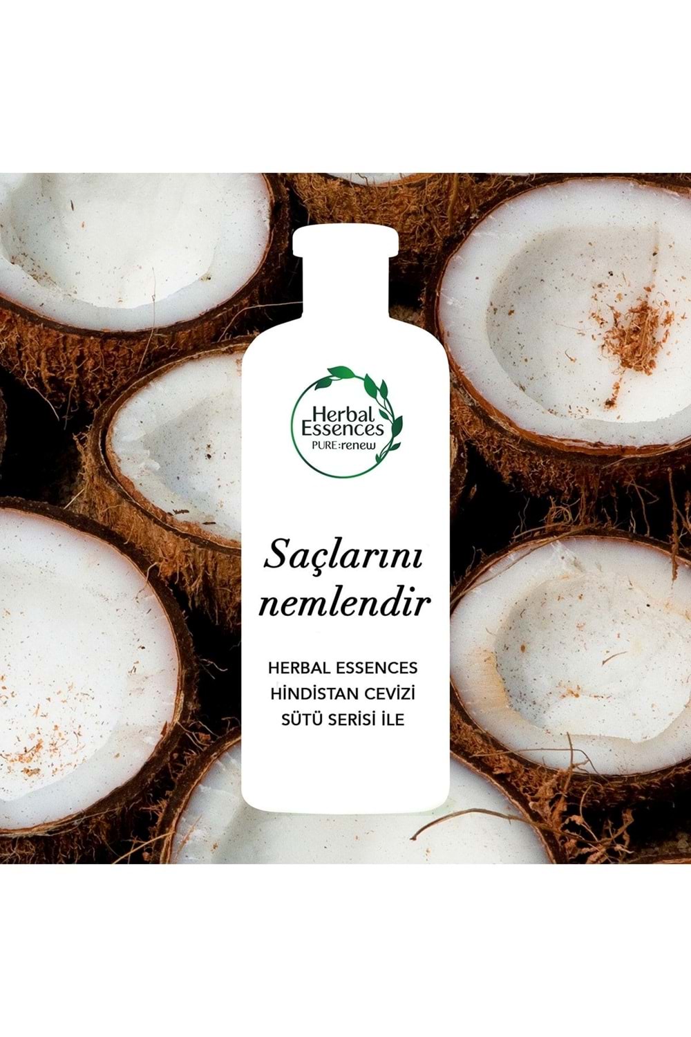 Herbal Essences Nemlendirici Saç Maskesi Hindistan Cevizi Sütü 250 ml