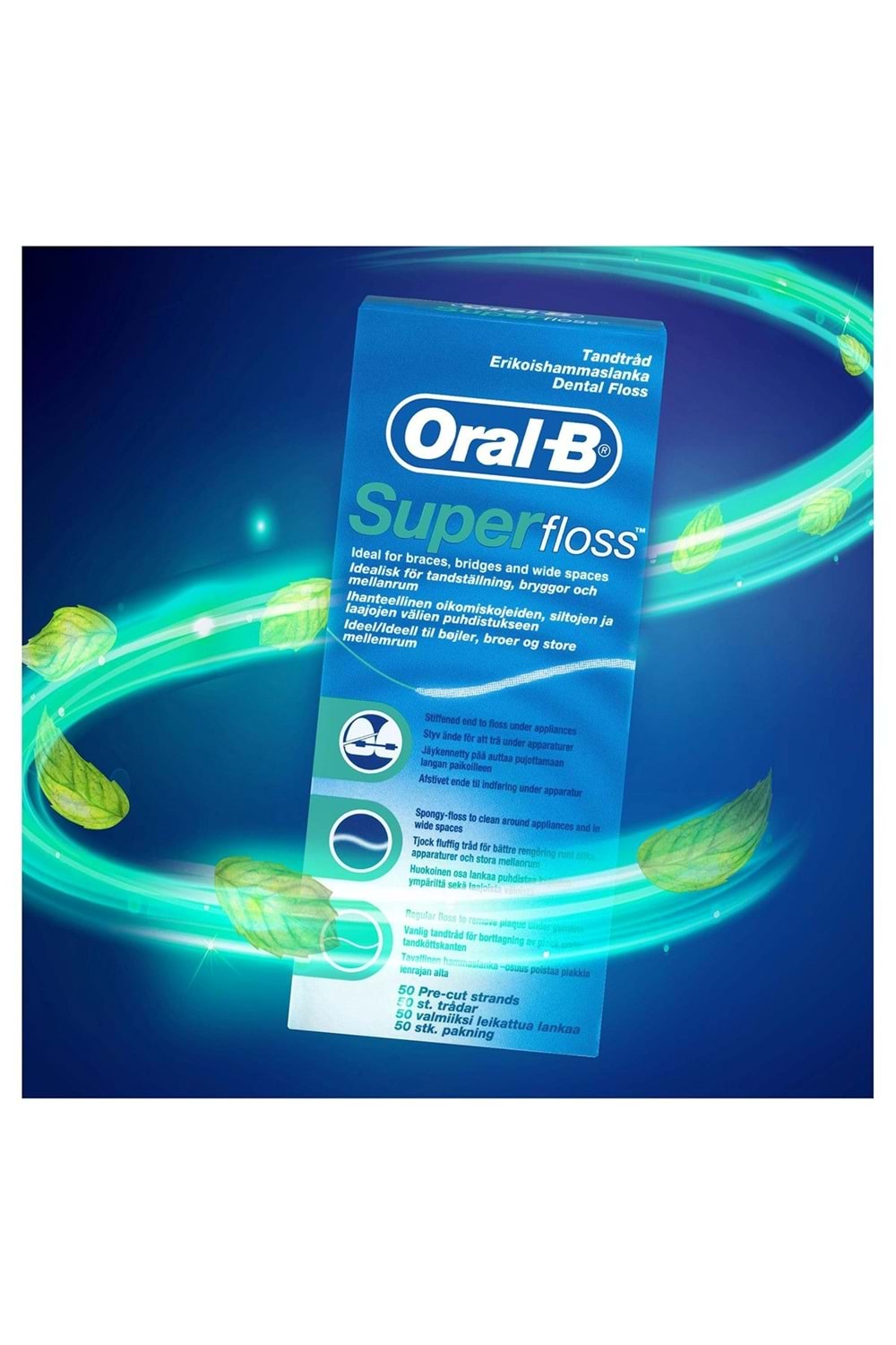 Oral-B Diş Ipi Super Floss 50 Adet