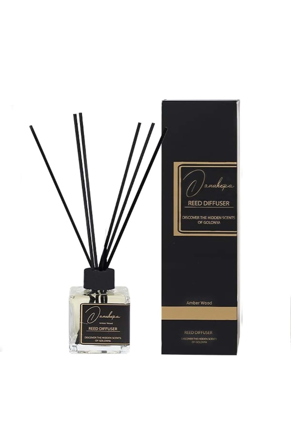 Golonya Danuhepa Çubuklu Oda Kokusu 120 Ml Amber Wood