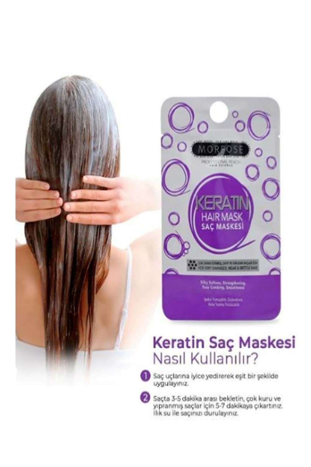 Morfose Keratin Kremsi Saç Maskesi 25 ml