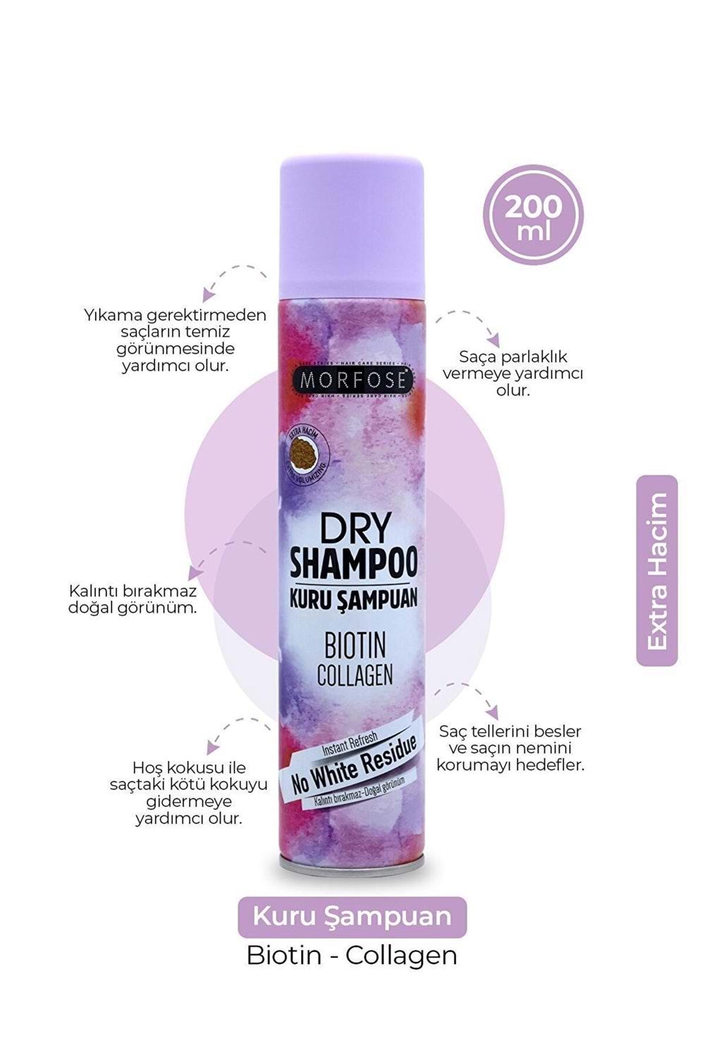 Morfose Kuru Şampuan Ekstra Hacim 200 ml