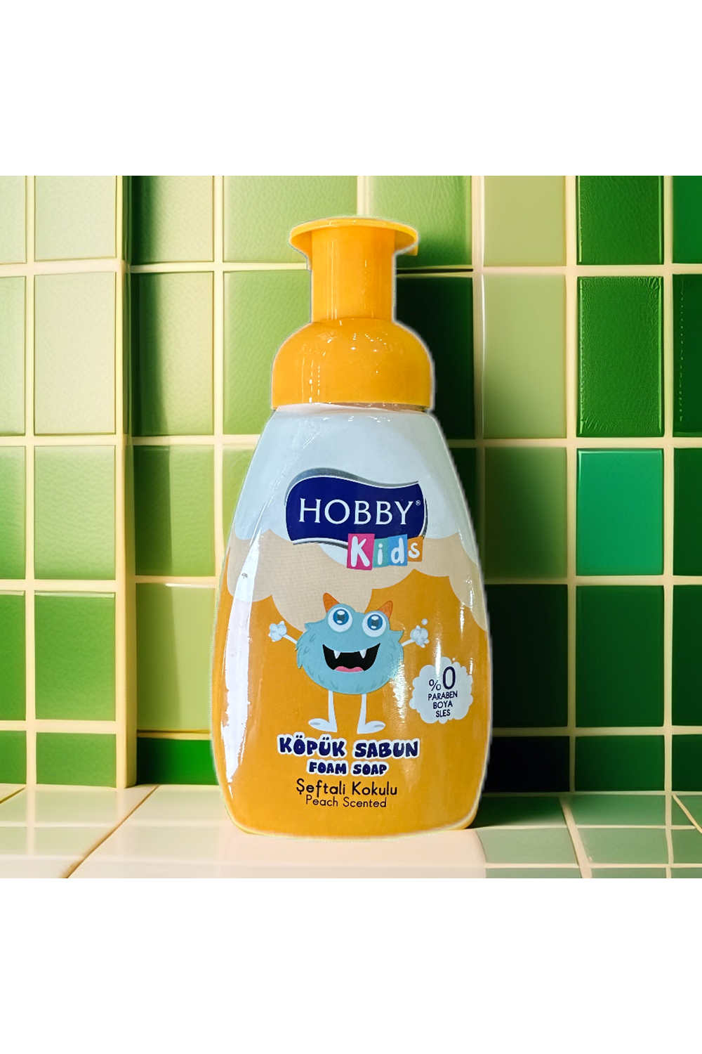Hobby Kids Çocuklar İçin Köpük Sabun Şeftali Kokulu 200 ml.