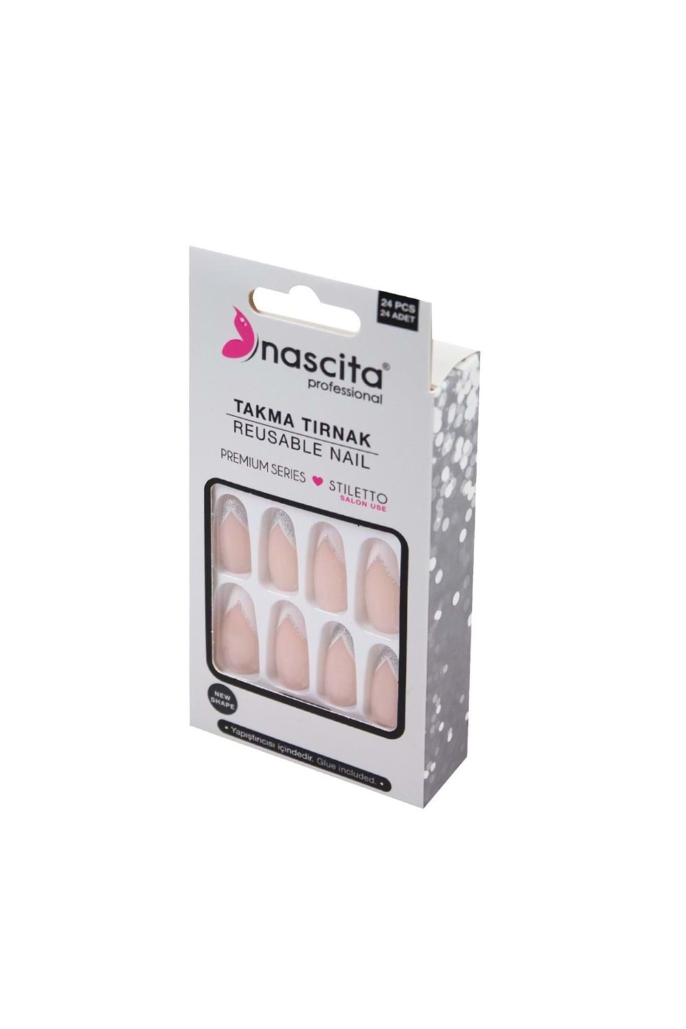 Nascita Stiletto French Tırnak - 201