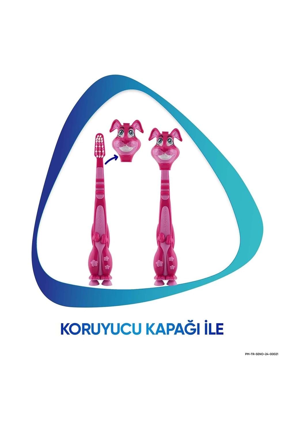 Sensodyne Promine 3-5 Yaş Çocuklar İçin Sevimli Tavşan Karakterli Diş Fırçası Yumuşak
